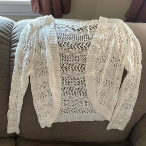 Light cardigan sweater, size M, EUC